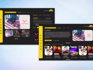 Gaming Web Design