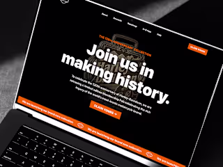 Harley Davidson' Membership Fob Landing Page