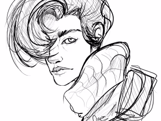 All Digital Stylized Drawings- Updated Regularly