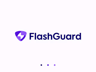 Security Shield Logo - Lightning Bolt Protection Mark