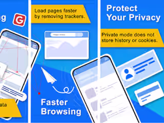 App store or Google play Screenshots design