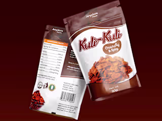 Food Pouch Packaging Design