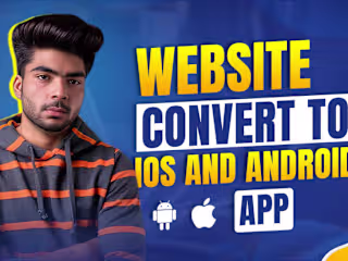 I will convert unique responsive website to android and ios app