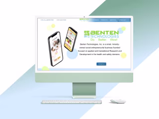 Benten Technology Website Redesign Case Study