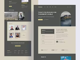 Web Landing Page