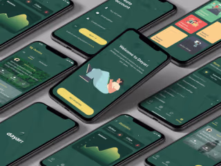 Dayari Mobile App Design