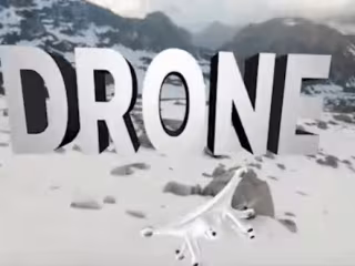 Drone 3D Camera Motion Design and Web Design
