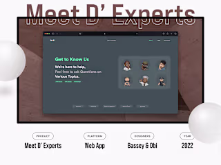Meet D' Experts