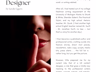 Blog article: Confessions of a Newbie Content Designer