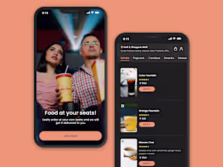 Revamped Food Ordering System for Theatre Staff [Personal]