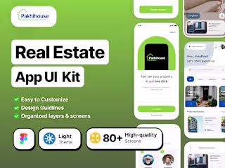 Pakhihouse - Real Estate App UI Kit