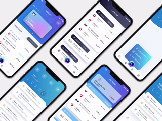 Minimalistic app design - personal life assistant