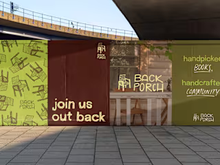 Bookstore Branding | Back Porch