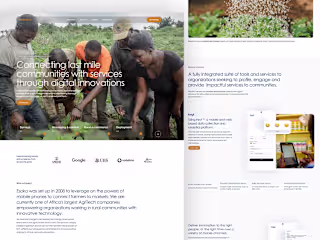 Landing page Design