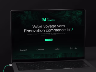 Webflow development for MIA Innovation's first landing