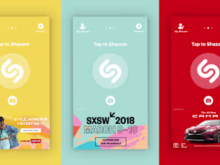 Shazam Takeover Ads