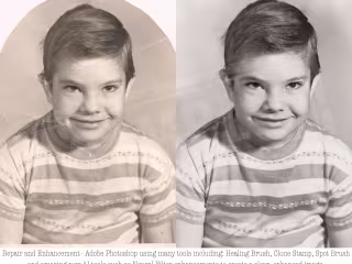 Revitalizing Damaged Photos