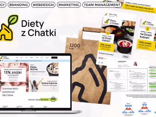 Diety z Chatki - brand creation & managing case study