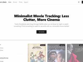 Minimalist Movie Tracker