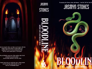 “Bloodline: Where Life and Death Meet” Book Cover Mockup