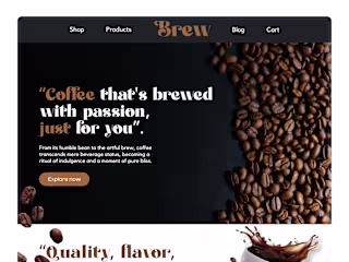 Web UI Design