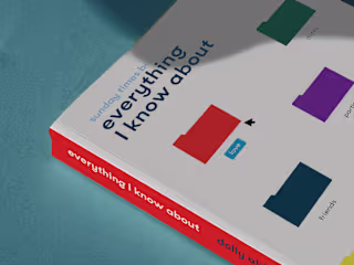Book Cover Design - Everything I Know About Love
