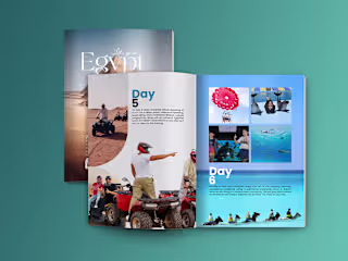 Rahbar Travel Agency: Brochure Design Project :: Behance