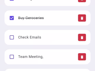 ToDo App using Flutter