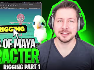 Character Rigging in Maya for Beginners | Step-by-Step Tutorial…
