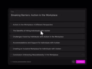 AI Driven Presentation Generator