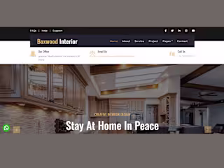 Luxury Interior Design Website