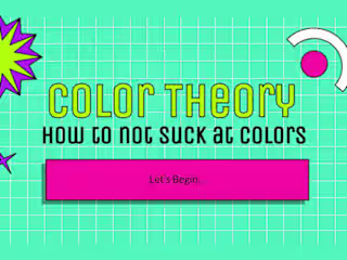 Presentation Design for Color Theory on Behance