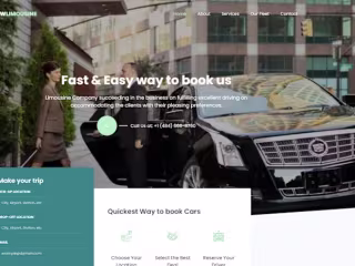 Complete Online Business Development for AwwLimo - Luxury Limous