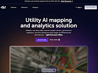 The 4M Analytics Website Developement