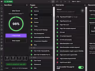 Leverion – SEO and Web Optimization (Webflow)
