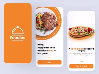 Food Delivery Mobile App UI Design