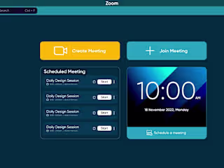Redesign experience of Zoom - A video conferencing app
