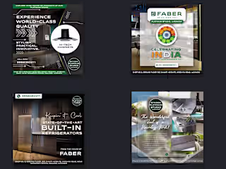 Social Media Content Creation for a Franchise Store