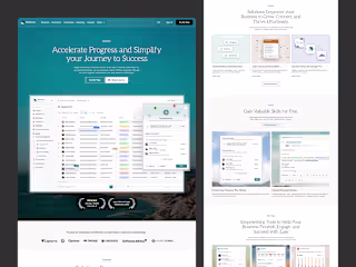 Nurtura - CRM Landing Page | Landing Page