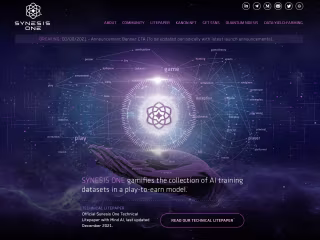 Synesis One Website Design