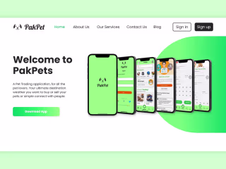 PakPet Web Design on Behance