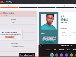 Resume Builder Application
