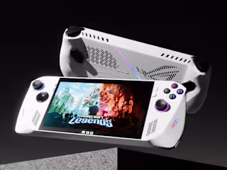 ASUS Rog Ally 3D Model and 3D Scene
