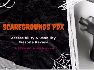 ScareGrounds PDX Small Audit 