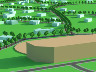3D Site Plan
