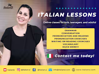 Italian Tutor and Educational Material Creator