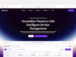 Kernel AI (Landing Page)
