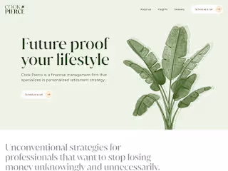 Designing a Modern Website for Cook Pierce