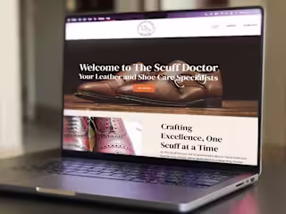 The Scuff Doctor - Website Design