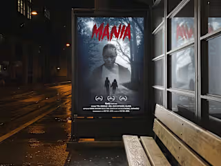 Mania (a short film) - Poster Design 